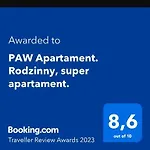 Paw Apartament. Rodzinny, Super Apartament.